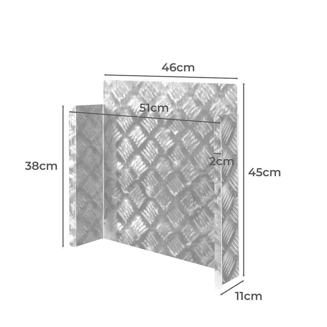 Manan Caravan Diesel Heater Tank Cover Silver-1954802964971524098