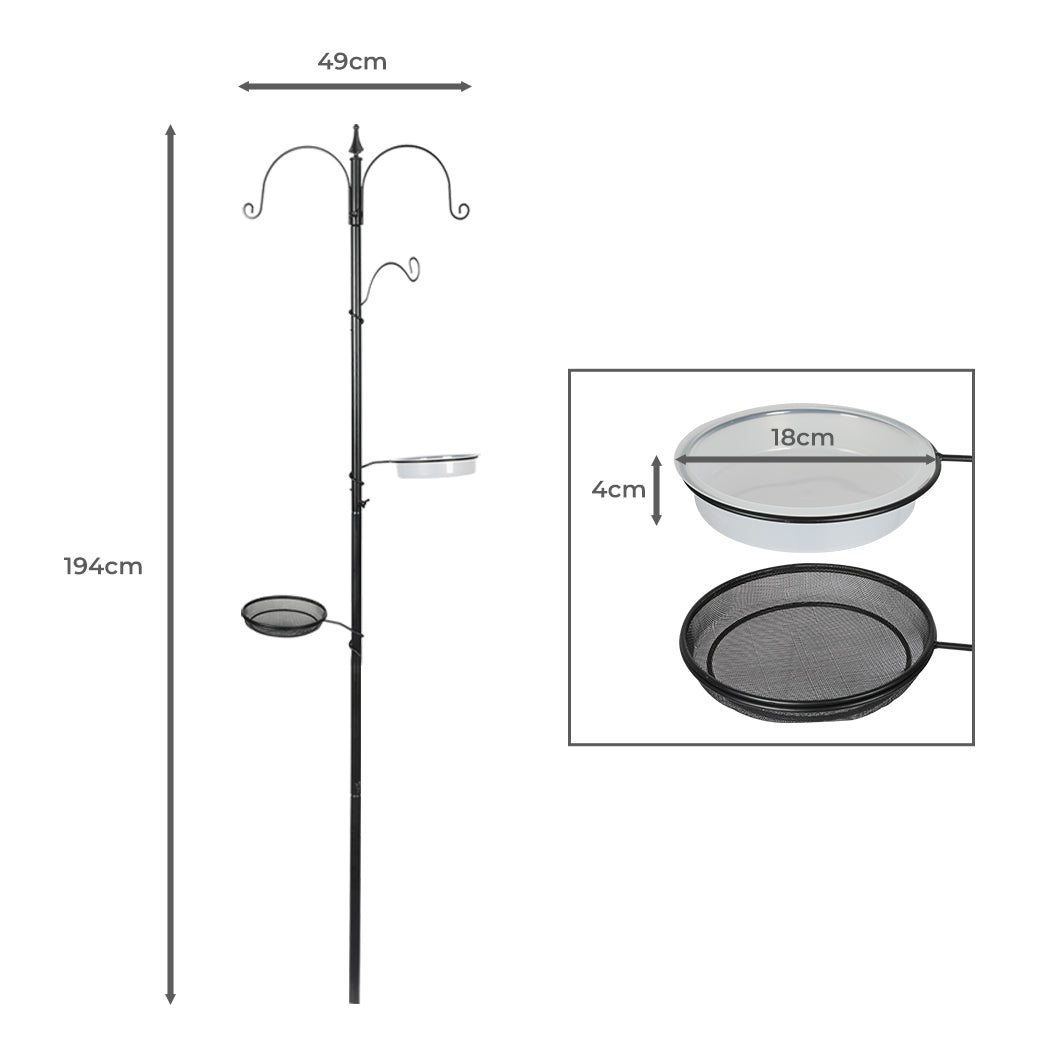 PaWz Metal Bird Feeder Hanging Wild-1954802757617717250