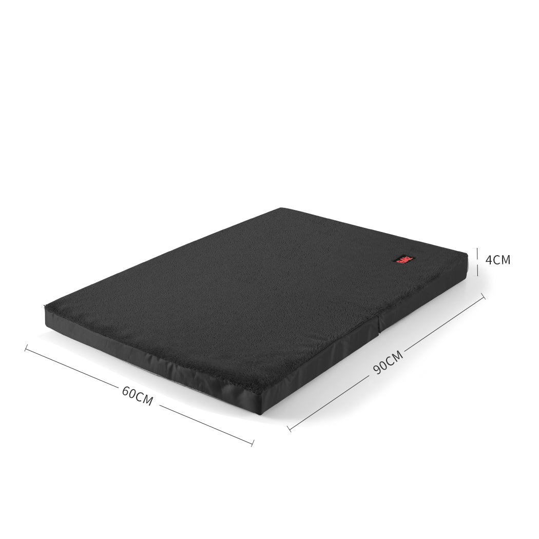 PaWz Pet Bed Foldable Dog Puppy Beds Black Large-1954802757810655234