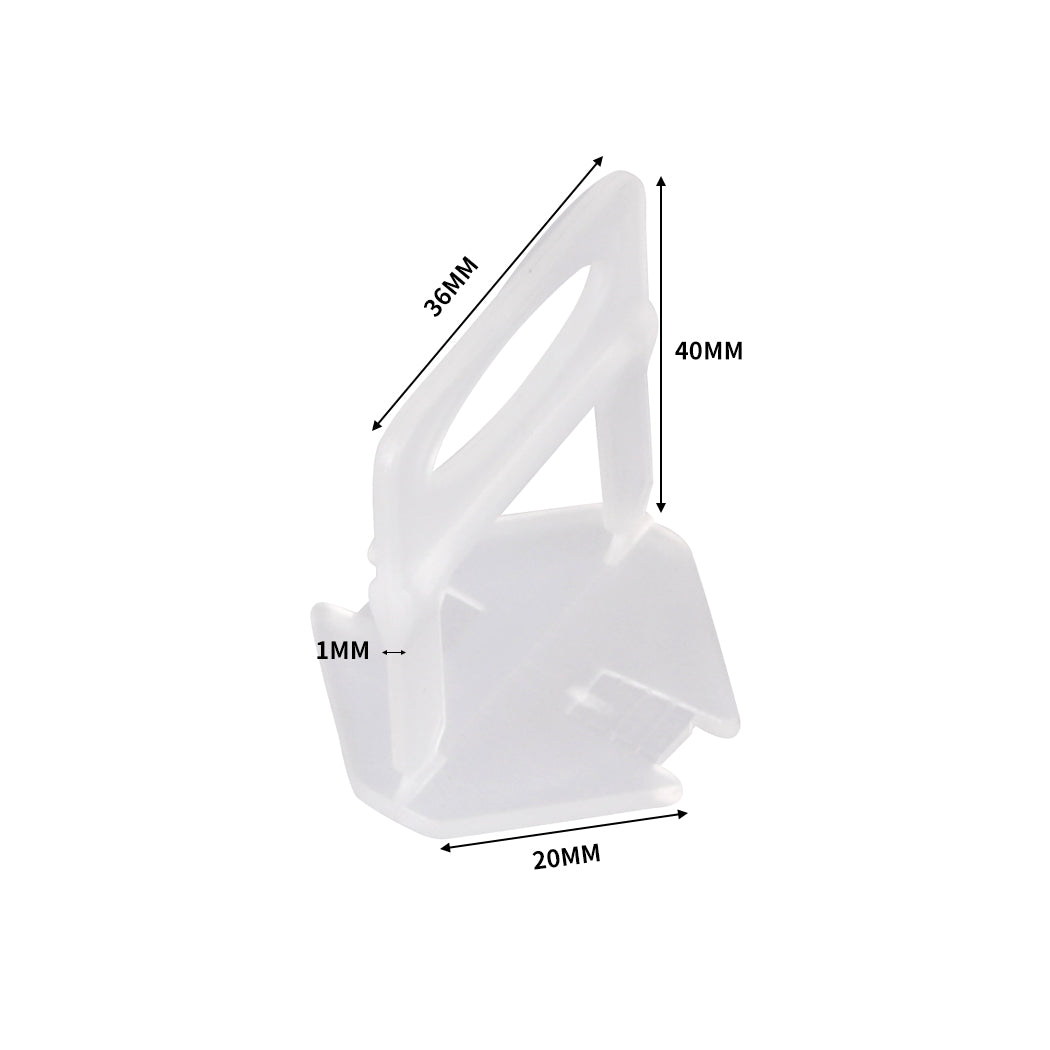 400x 2MM Tile Leveling System Clips-1954802579959582722