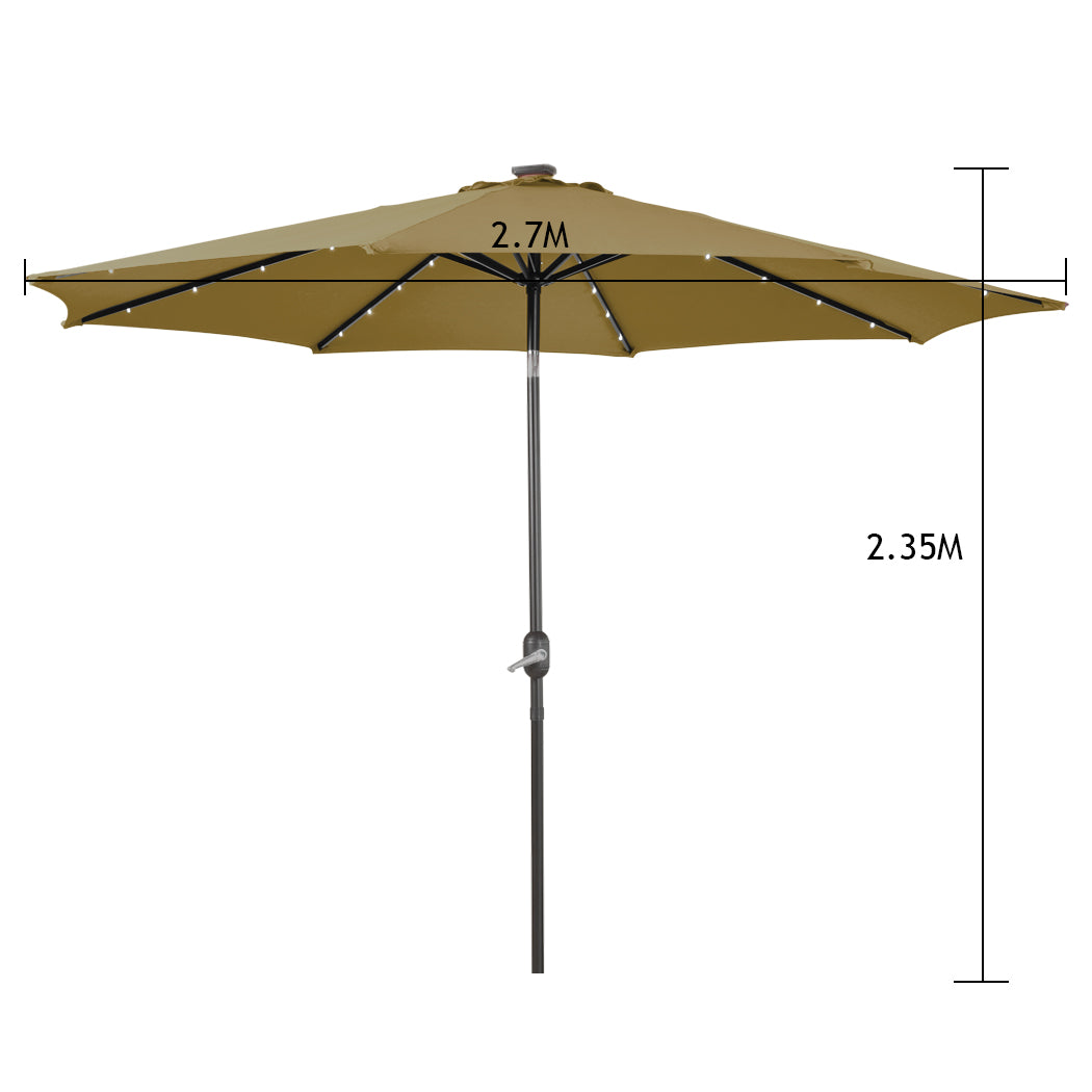 Mountview Outdoor Patio Aluminum Tiltable-1910112604676820994