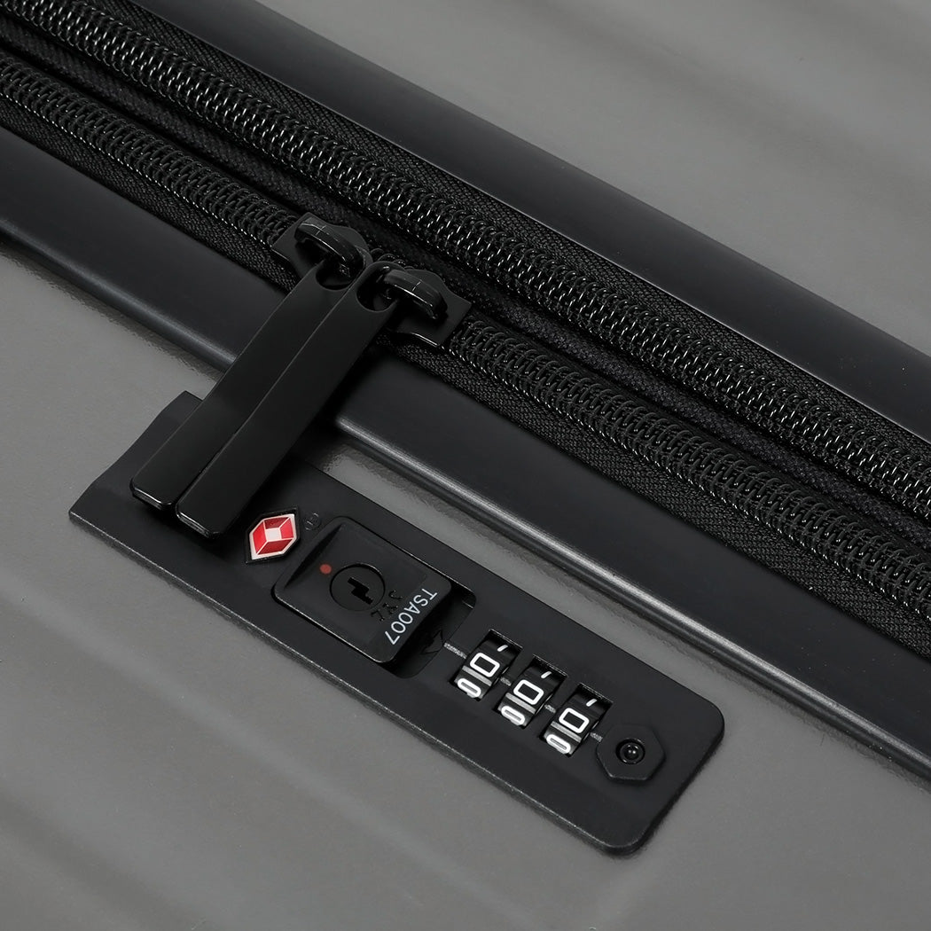 Slimbridge 24"Luggage Trolley Travel Suitcase-1954802419422597123