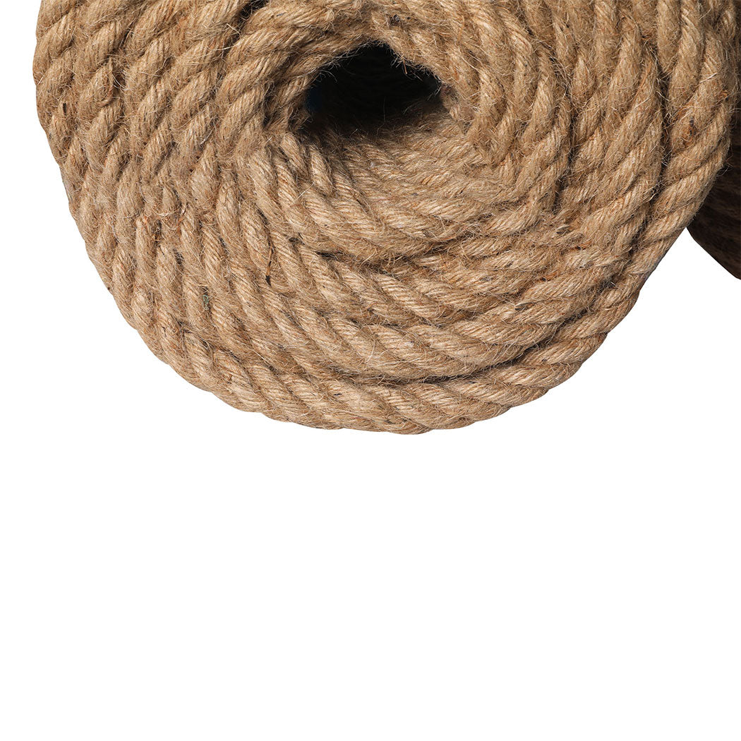 Traderight Jute Rope Hemp Sisal 14MMx50M 14x50-1910113113483644931