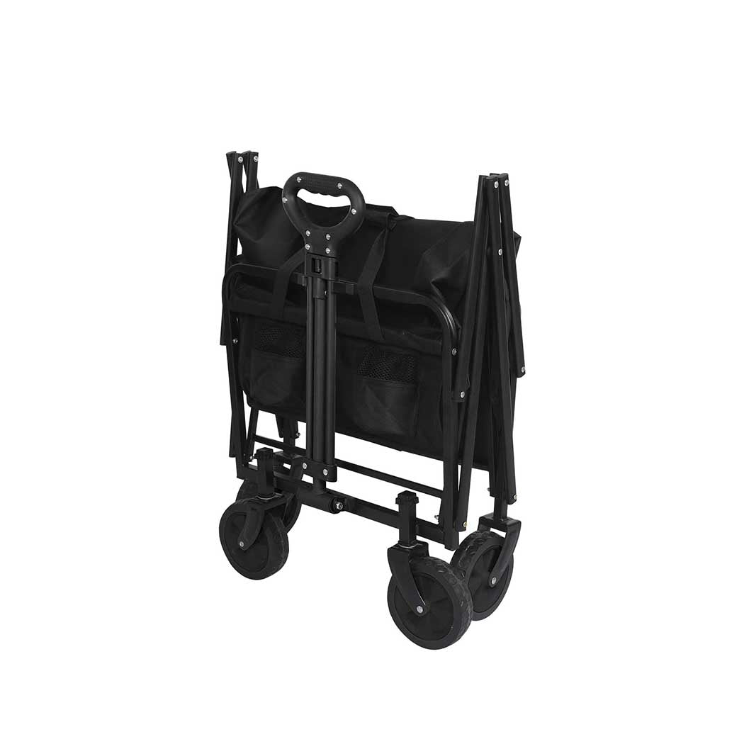 Lambu Garden Trolley Cart Foldable Picnic Black-1910112310475755523