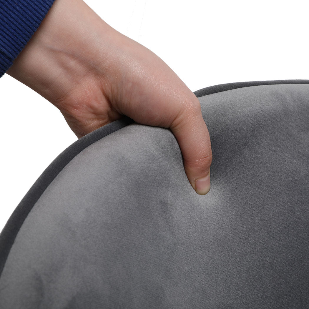 Levede 8x Dining Chairs Seat French Grey-1973193554939482115