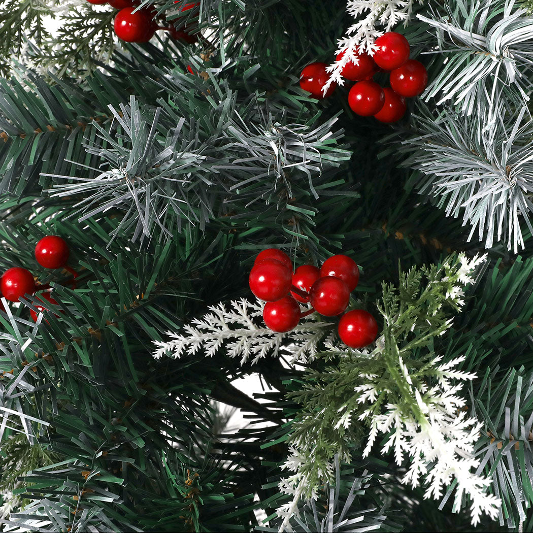 SANTACO Christmas Tree Snow Flocked 2.1M-1954802398560129027