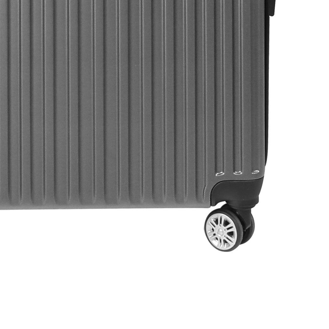 Slimbridge 20" Carry On Luggage Suitcase Grey 20 inch-1910112833266388995