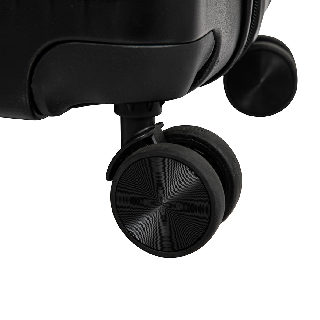 Slimbridge Luggage Suitcase Trolley Black 3pc 20"+24"+28"-1954802820515500035