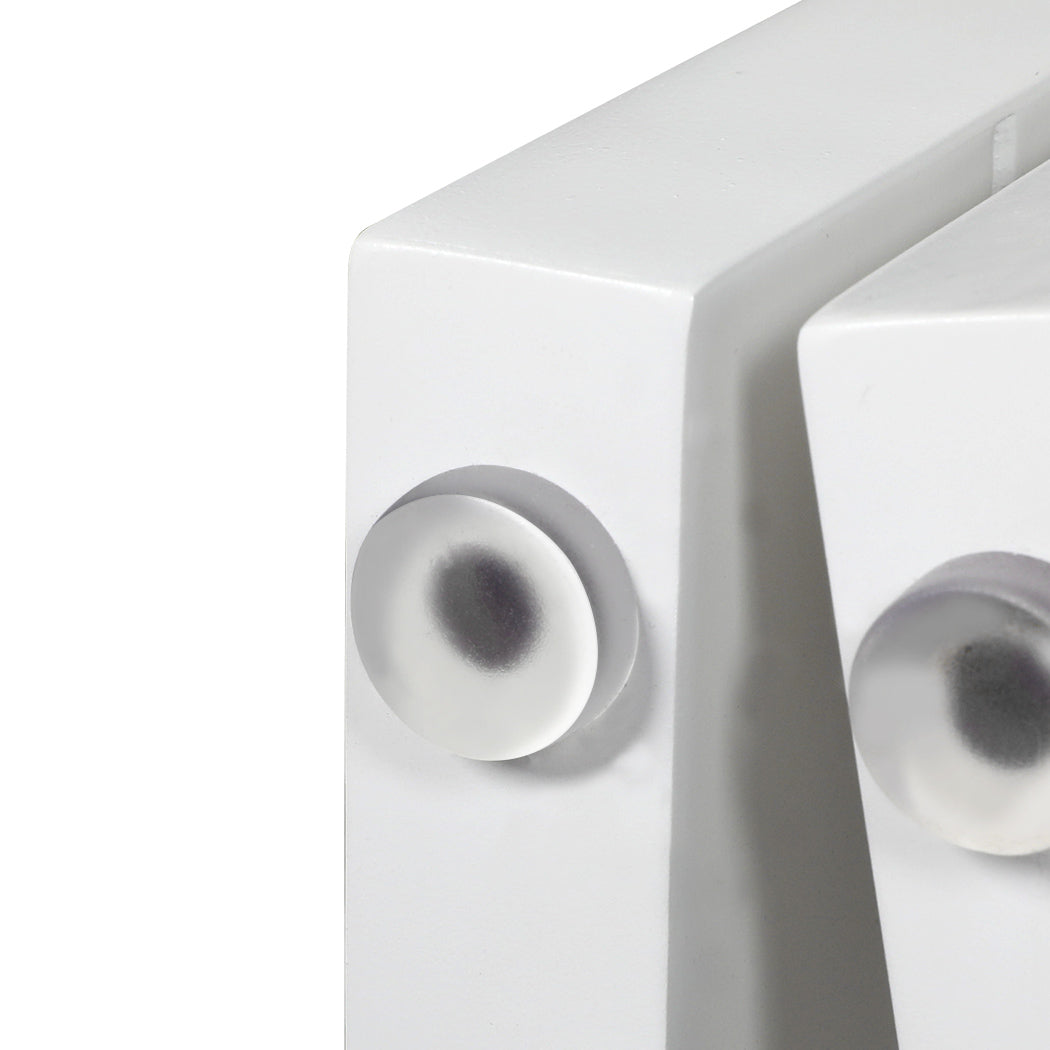 PaWz Wooden Pet Gate Dog Fence Safety White 400x 3MM-1954802528684216323