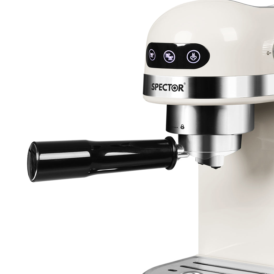 Spector Coffee Maker Machine Espresso Milk White-1954803001705238531