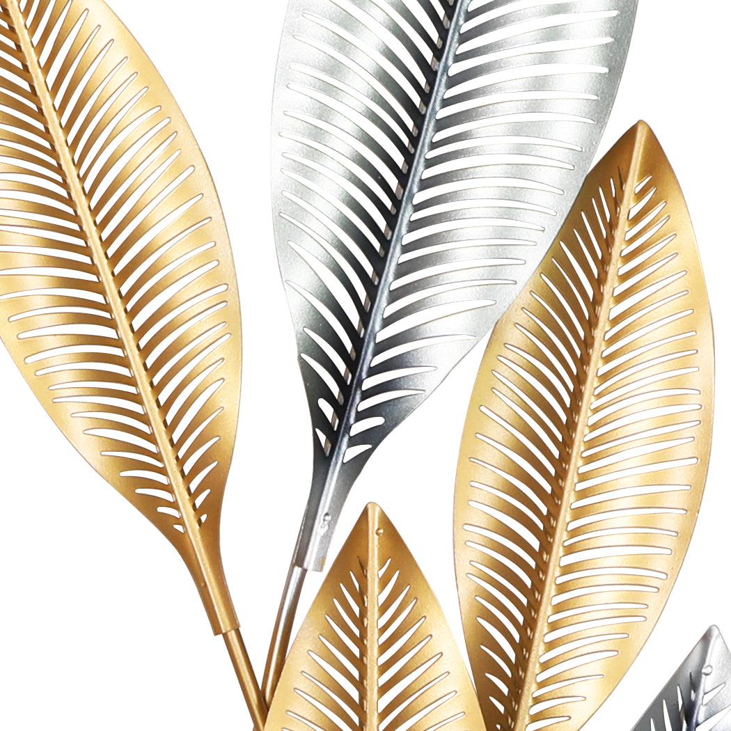 Large Metal Wall Art Leaf Tree Of Life-1910113314927677443
