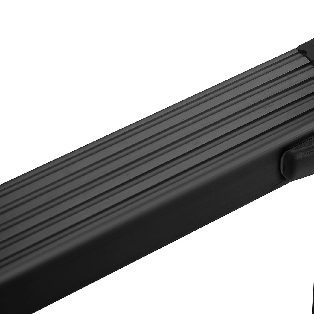 Traderight Multipurpose Aluminium Ladder Telescopic 2M Black 2 Meter-1954802733894733827