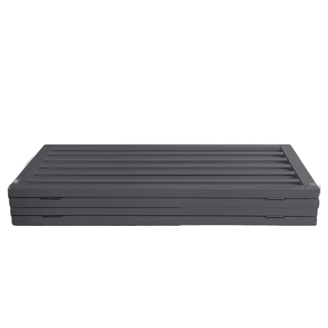 Wooden Pet Gate Dog Fence Retractable Grey 600x 3MM-1954802529044926467