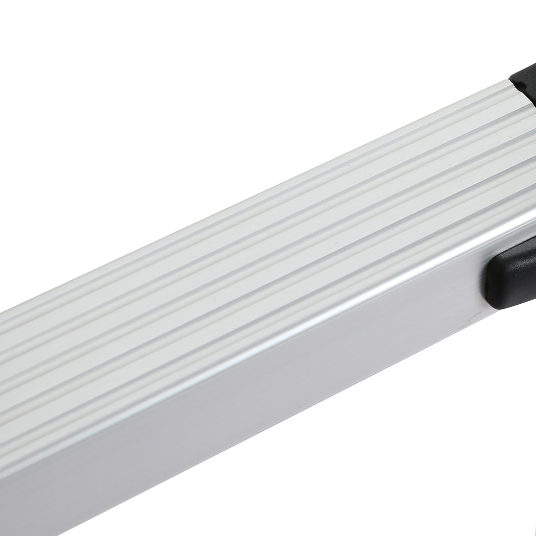 Traderight Multipurpose Ladder Telescopic 2.6M Silver 2.6 Meter-1954802733244616707