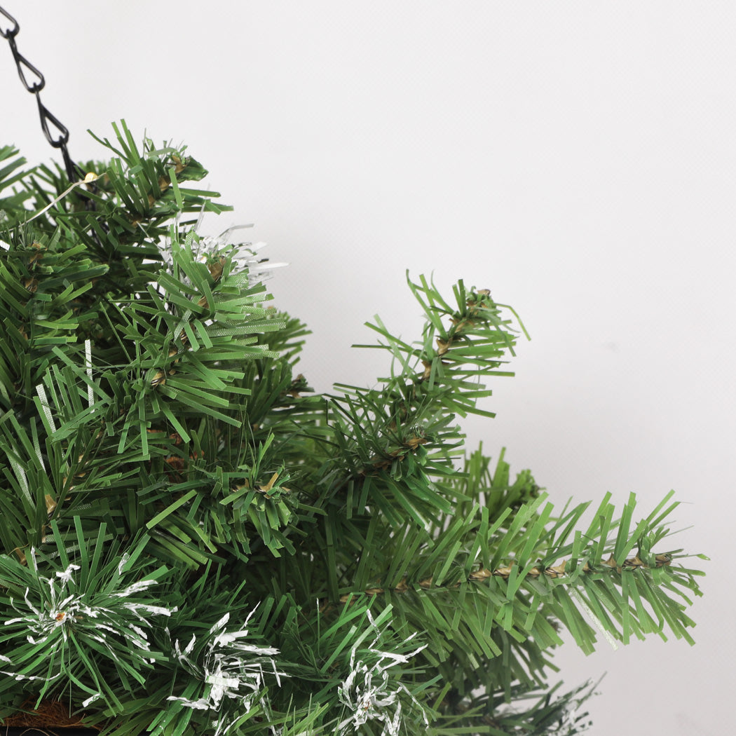 Santaco Christmas Hanging Basket Ornaments 20CM-1919892823520448515