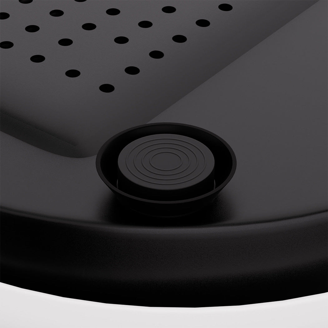 Centra Vibration Plate Train Exercise Machine White-1973193544793460739