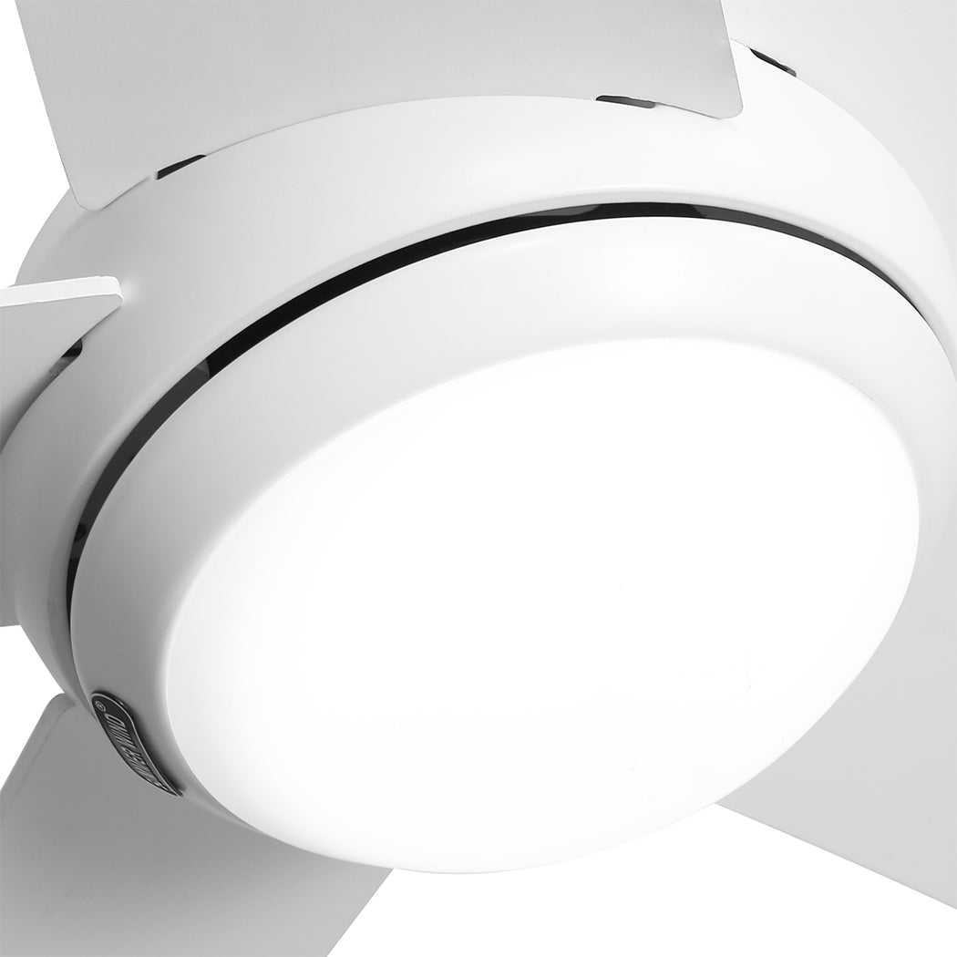 Spector Ceiling Fan 52'' DC Motor Wood White-1954802706438819843