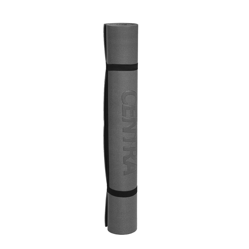 Centra Yoga Mat Non Slip 5mm Exercise Grey-1954802336169857027