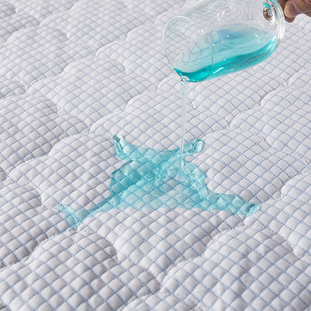 Dreamz Mattress Protector Topper Cool King-1910112875591110659