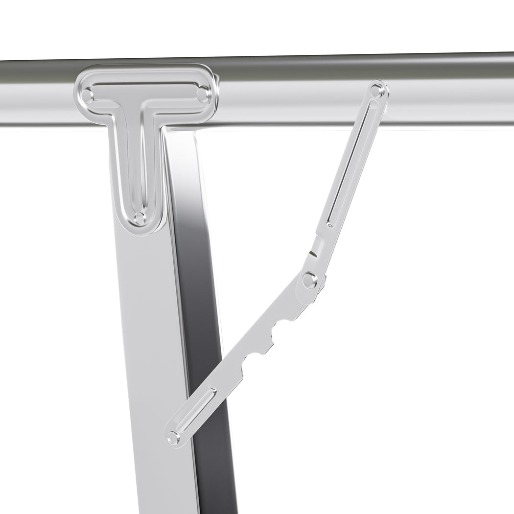 Levede Adjustable Clothes Drying Airer Foldable 150-200cm-1973193572530393092