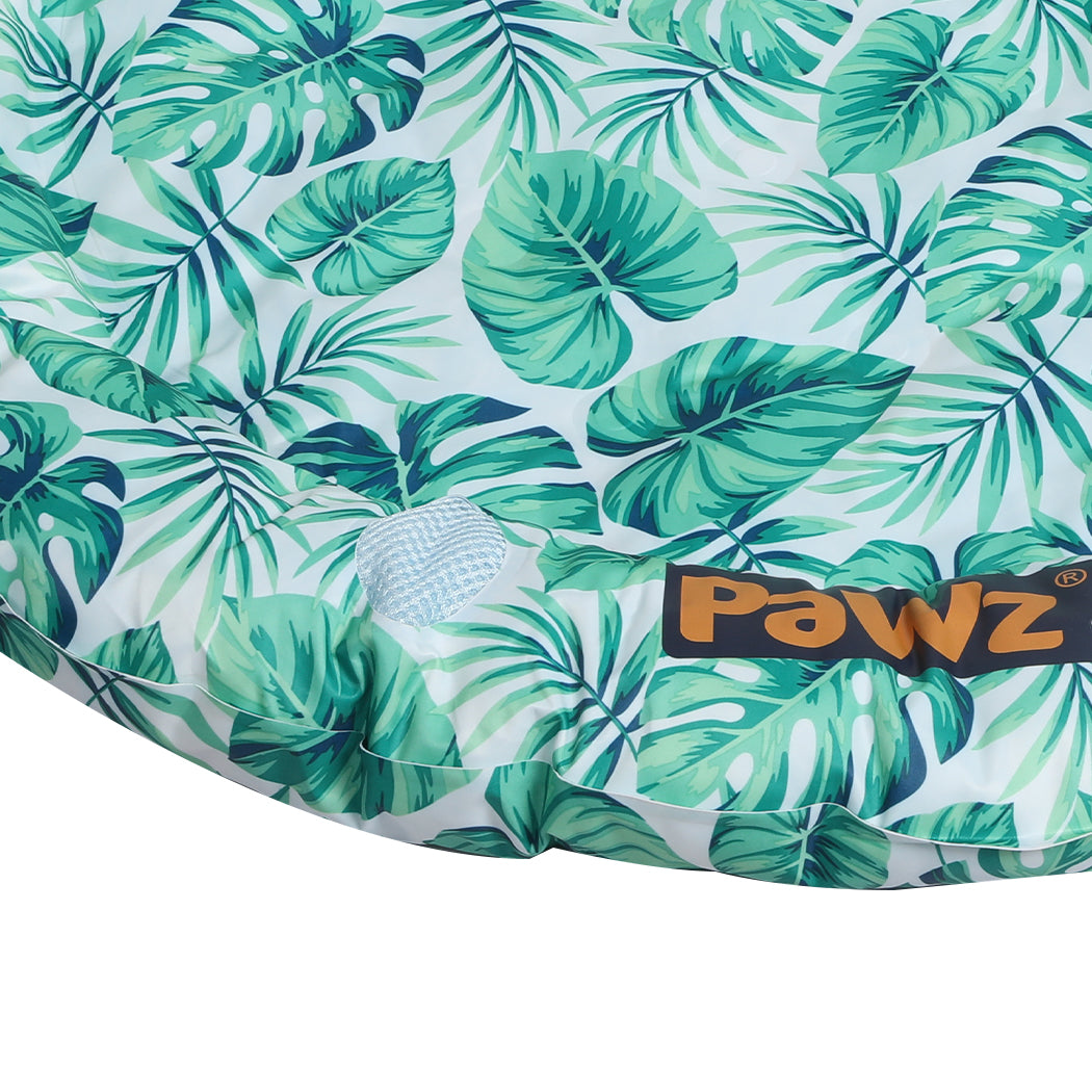 PaWz Pet Cool Gel Mat Cat Bed Dog Bolster M Medium-1954802535168610308