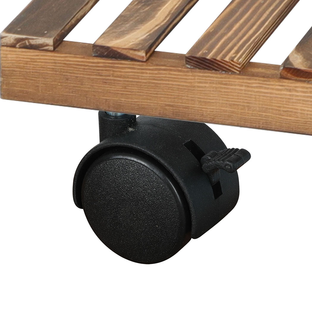 Levede 3-Tier Plant Stand Wood Wooden-1910112312073785348