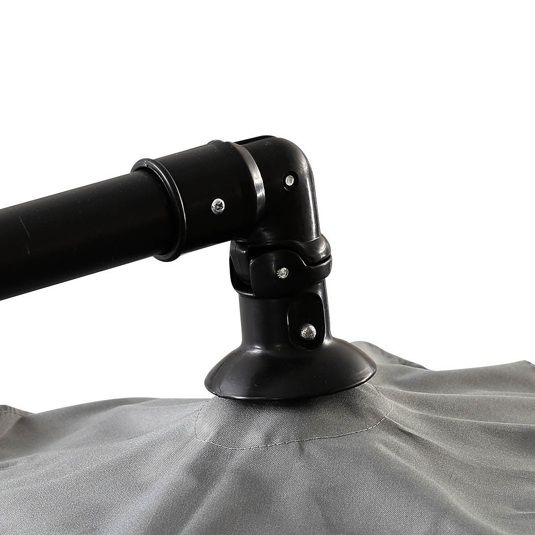 Mountview 3M Outdoor Umbrella Cantilever Grey Without Base-1954802871002337284
