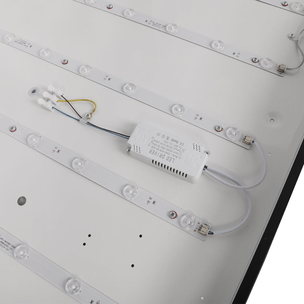 EMITTO LED Ceiling Light Ultra-Thin 96W Black-1910112849649340420