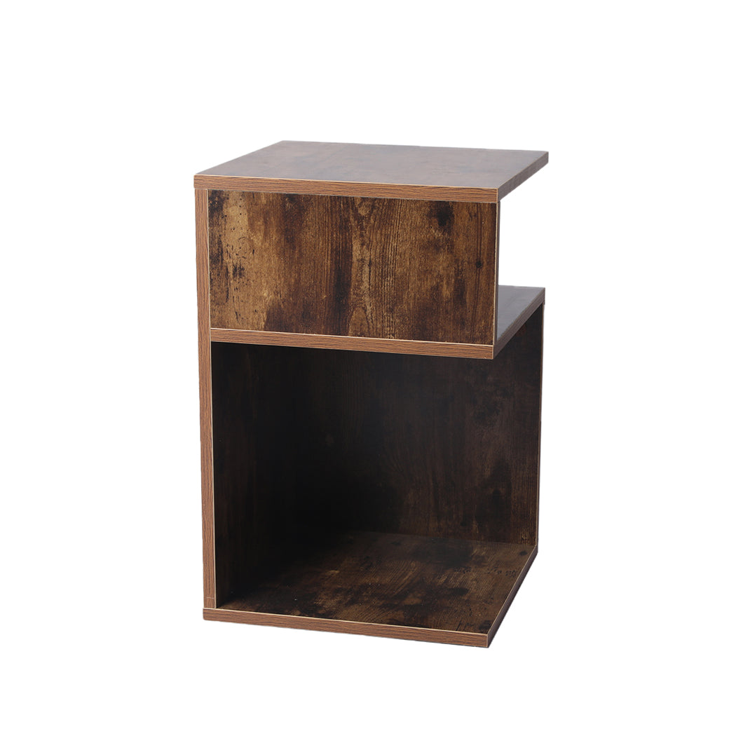 Levede Bedside Tables Drawers Side Table Oak-1954802869509165060