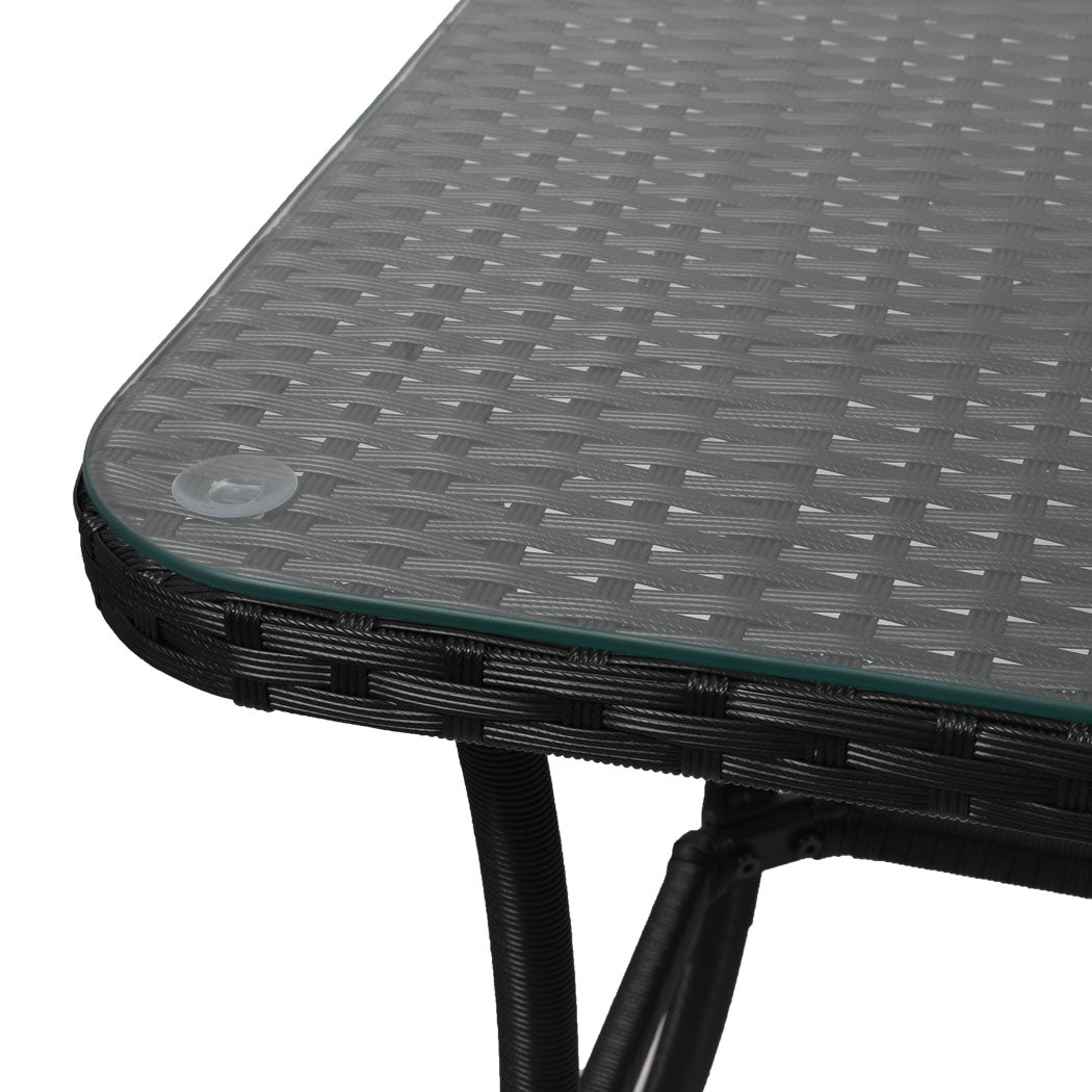 Levede 3 Pcs Outdoor Furniture Setting-1919892871188713476