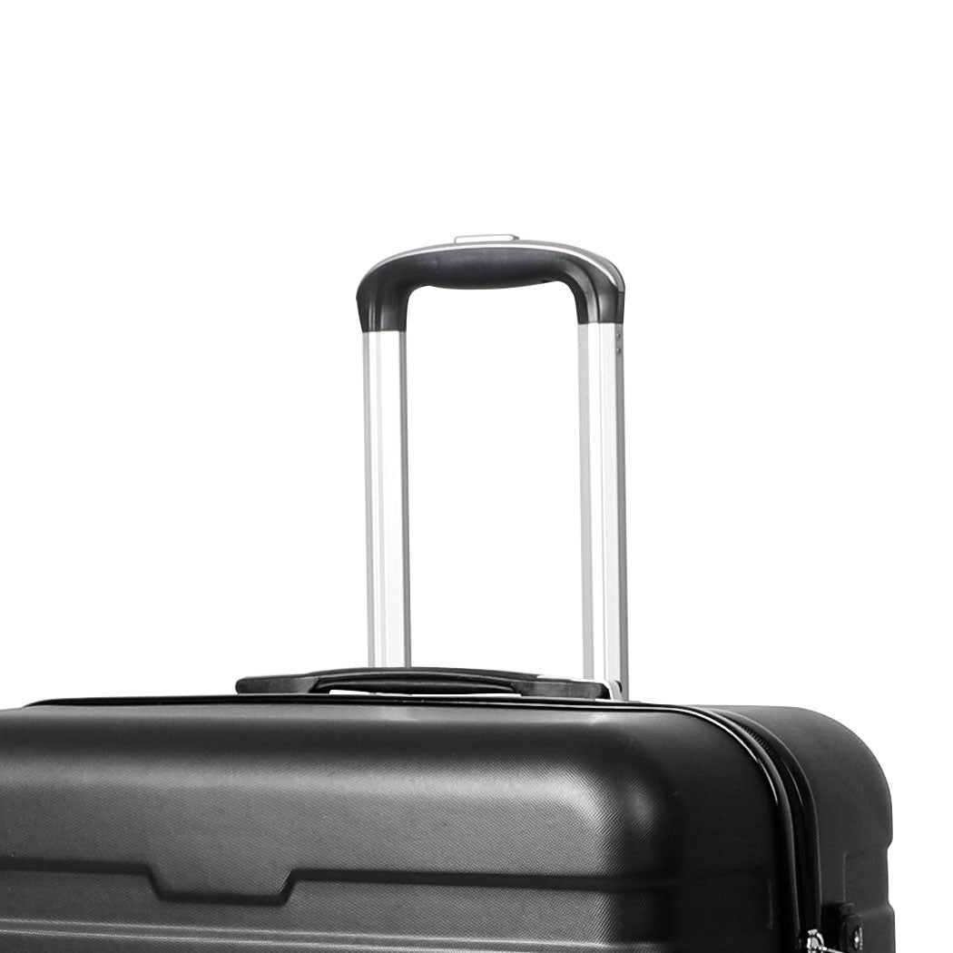 Slimbridge 3PC Luggage sets Suitcase Black-1954802816467996676