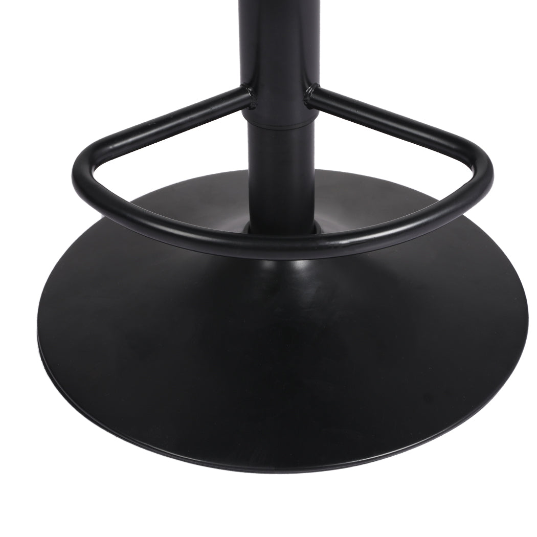 Levede 1x Kitchen Bar Stools Gas Lift Black-1910113240919183364