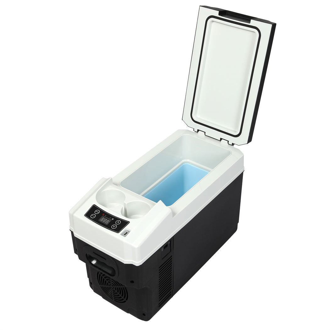 Spector Portable Car Fridge 12V Mini Refrigerator Freezer Camping Travel Cooler-1954802399260577796