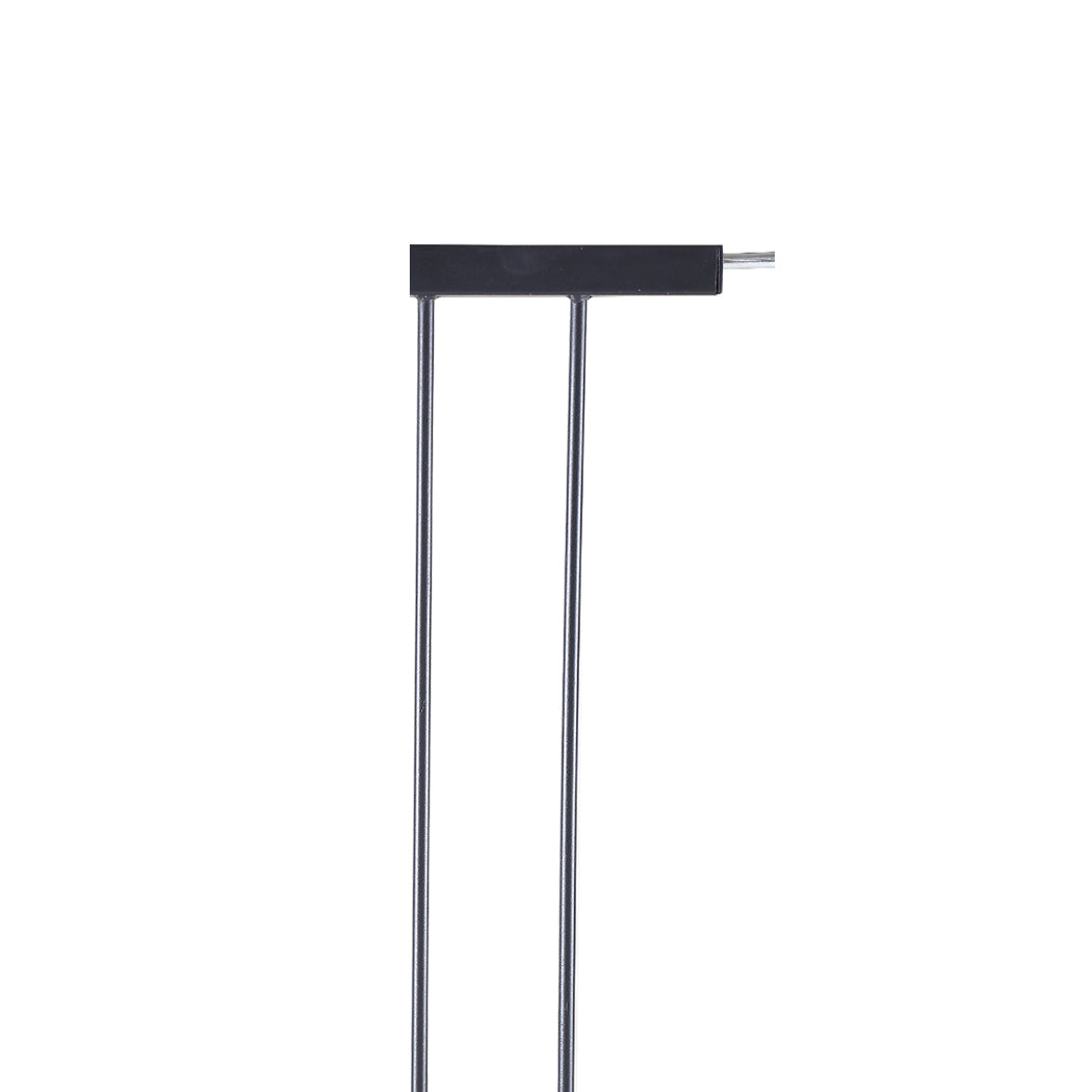 Levede Baby Safety Gate Adjustable Pet Black 10cm Extension-1954802907408896004