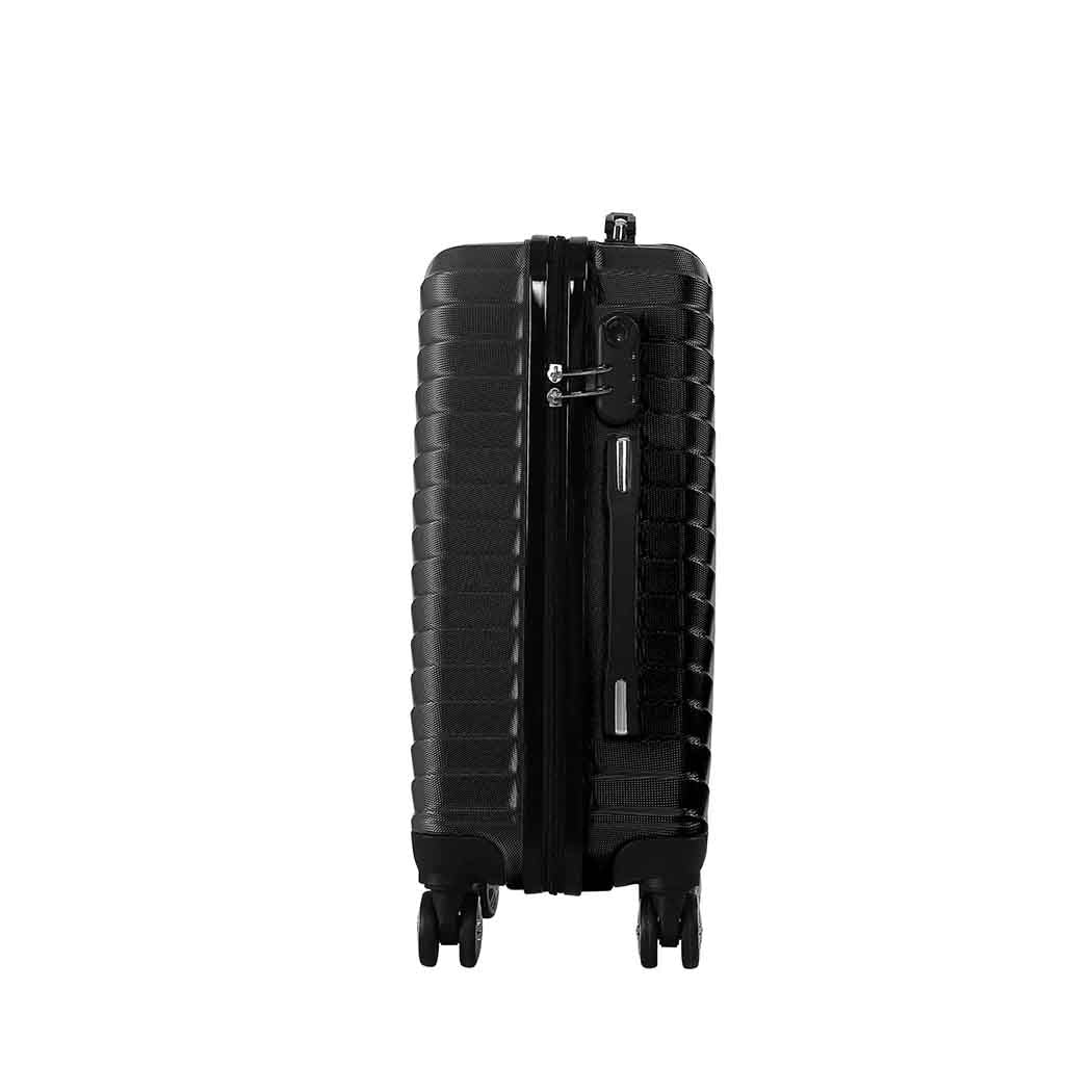 Slimbridge 20" Carry On Travel Luggage Black 20 inch-1954802806686879748