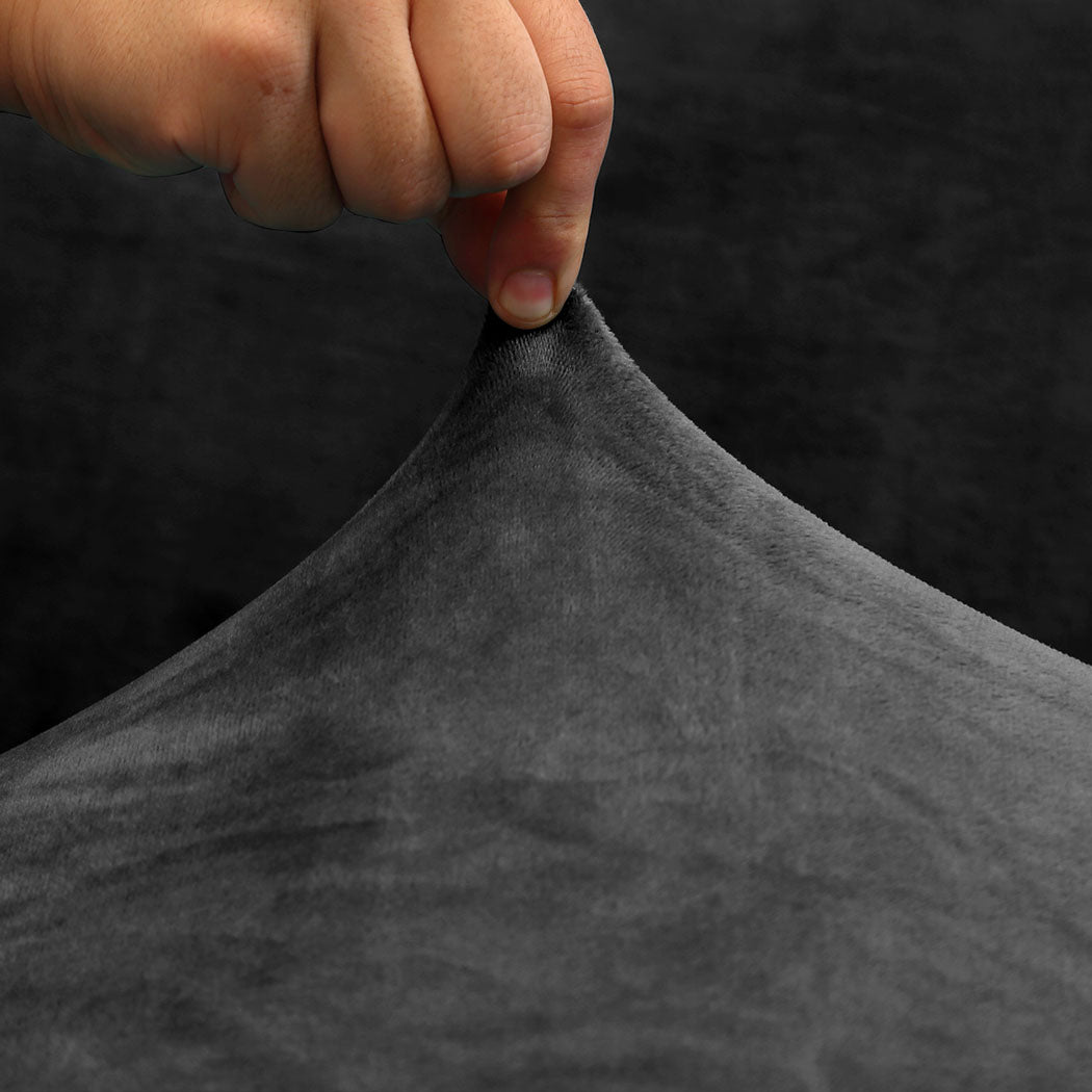 Marlow Sofa Covers 4 Seater High Stretch Black-1954802701128830980