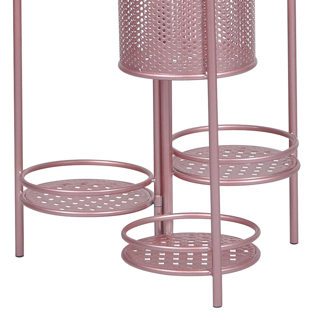 Levede 6 Tier Plant Stand Swivel Outdoor Rose Gold-1910112296231899140