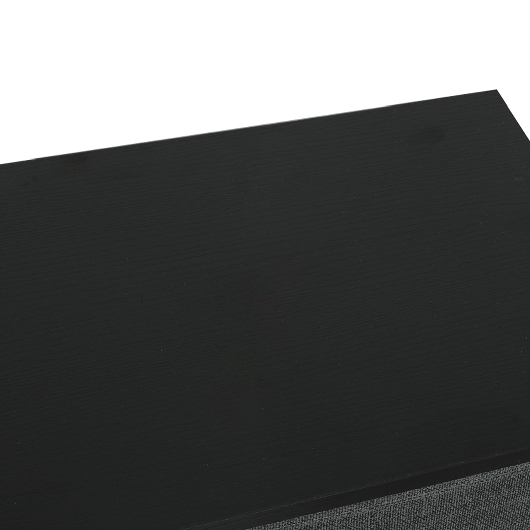 Levede Storage Cabinet Tower Chest Dark Grey-1954802991836041220