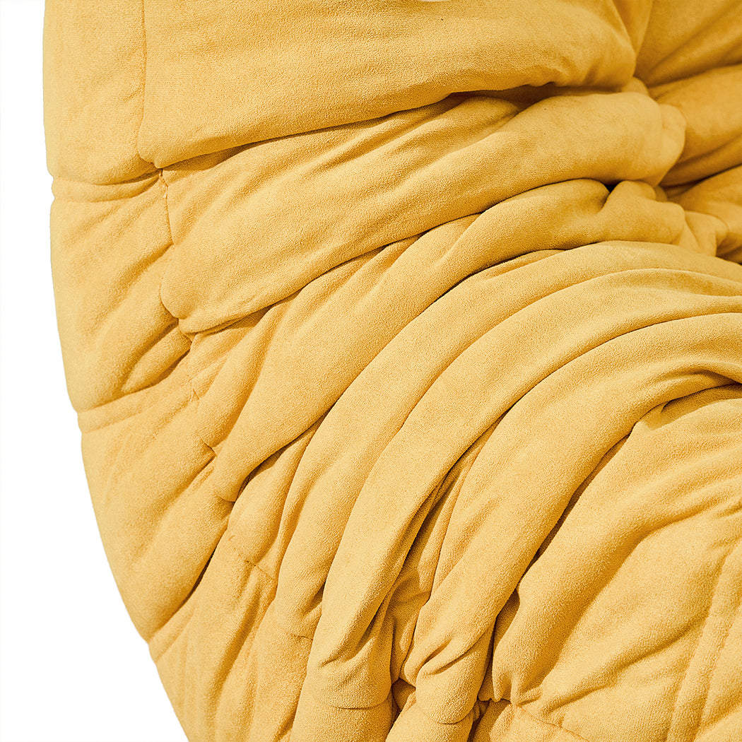 Levede Kids Floor Chair Foam Sofa Replica Single Lazy Recliner Children Couch-1954802347230236676