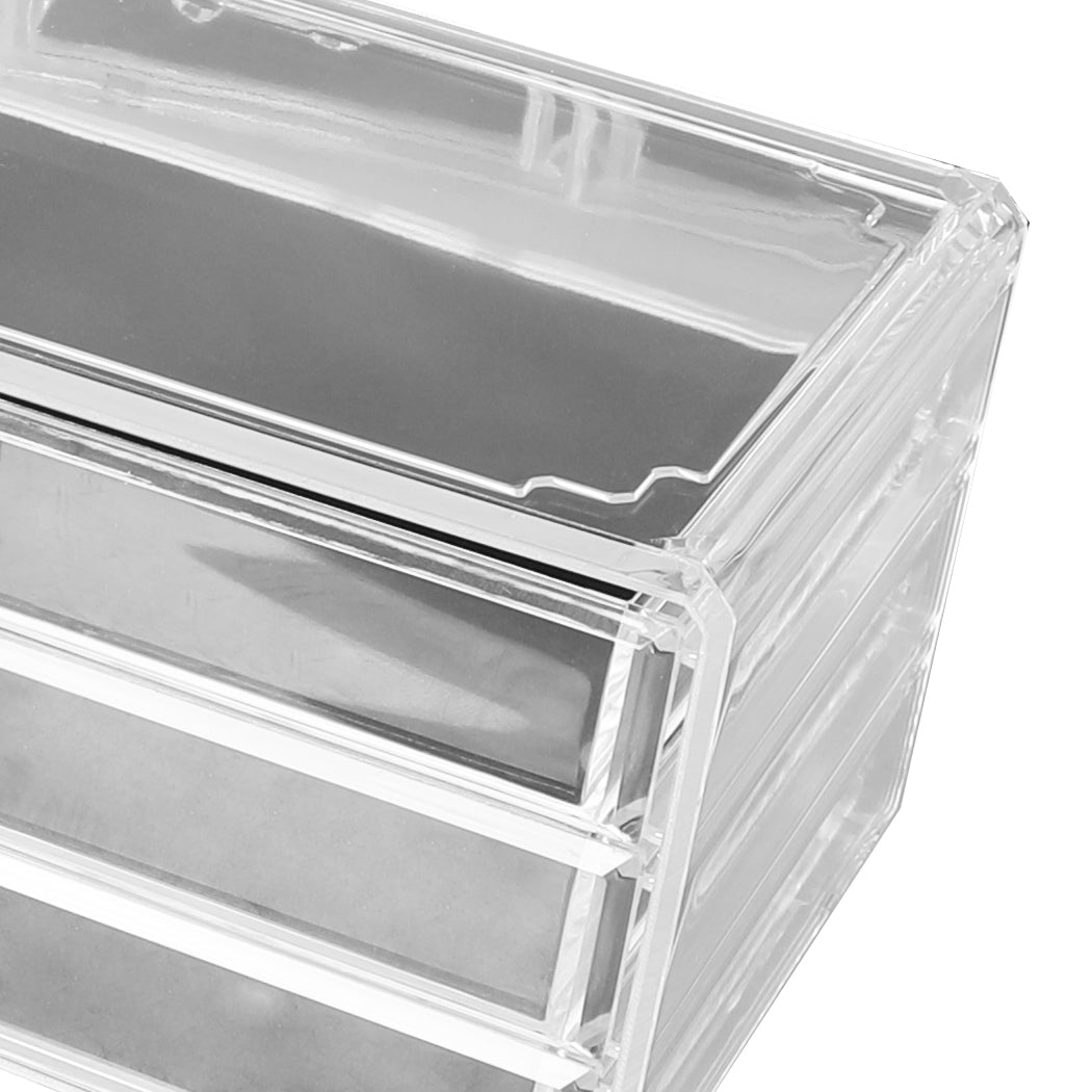 Acrylic Makeup Storage Box Clear Cosmetic-1910113072698232837