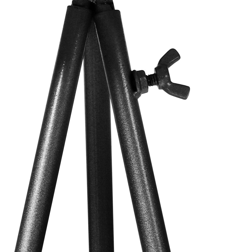 Levede Plant Stand 2 Tiers Outdoor Indoor Black Medium-1954802668568449029