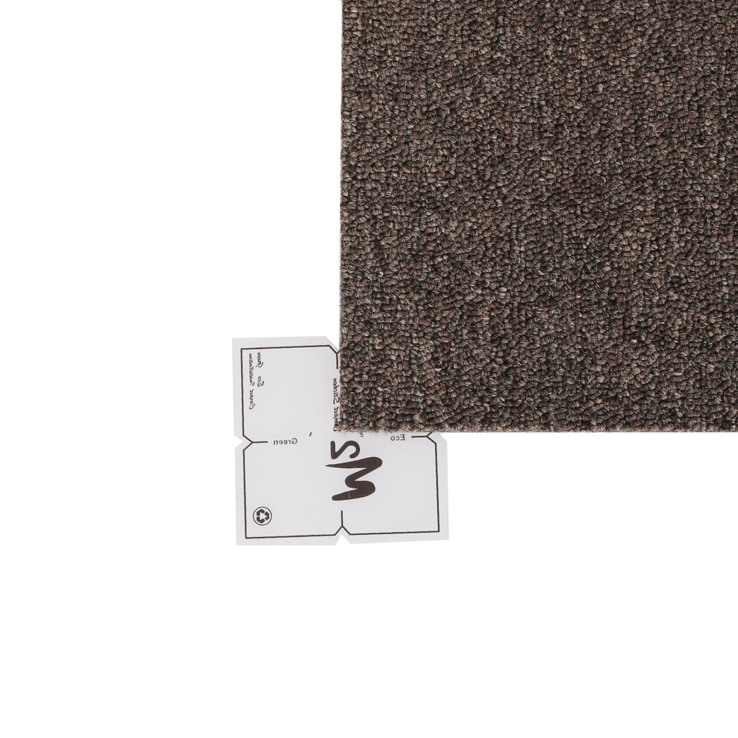 Marlow 20x Carpet Tiles 5m2 Box Heavy Chocolate-1919892882030989317