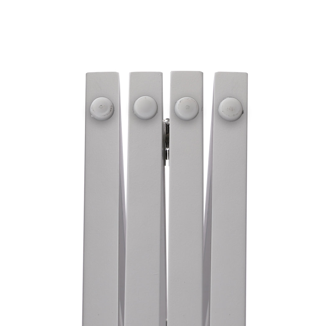 Wooden Pet Gate Dog Fence Retractable White 600x 3MM-1954802529225281541