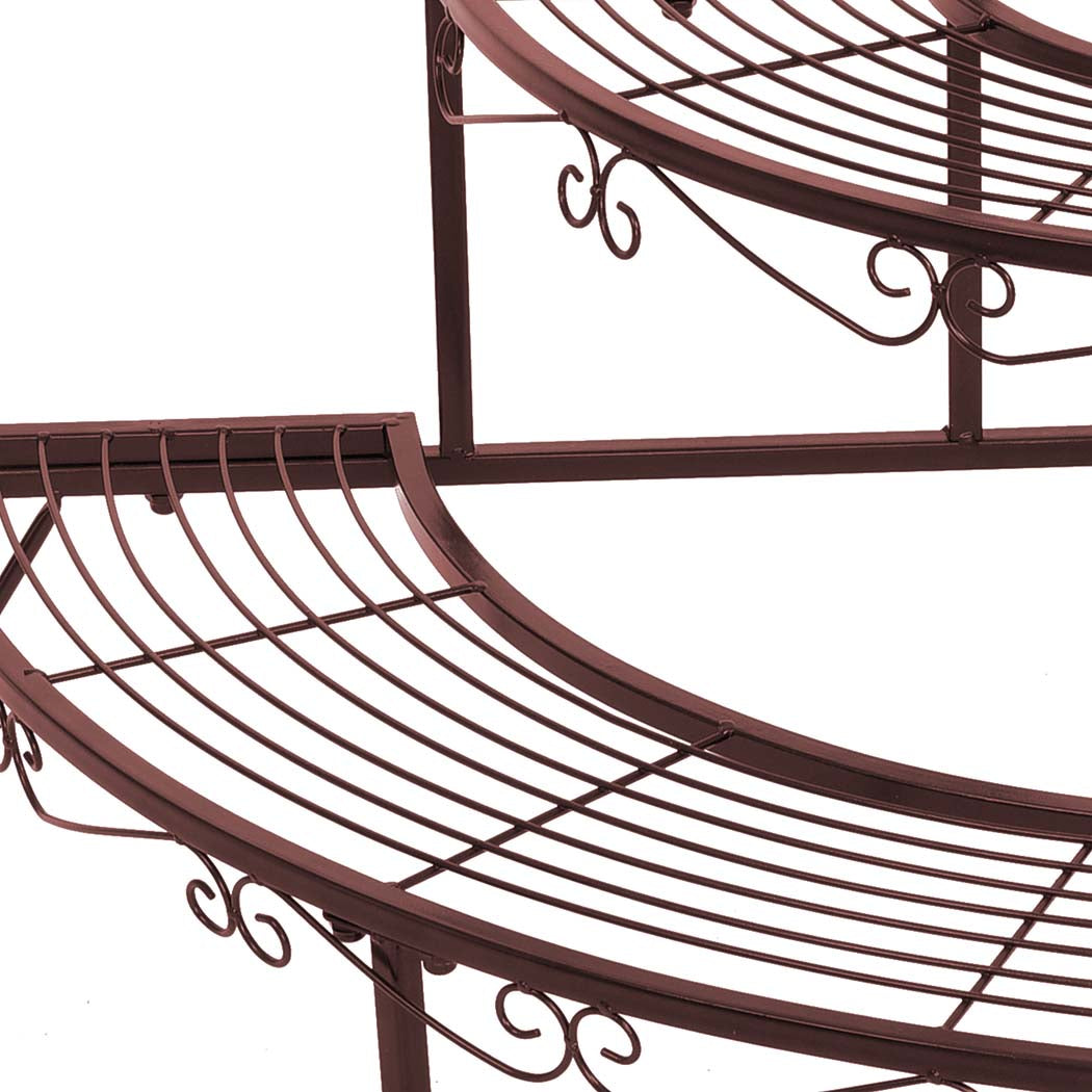 Levede Plant Stand Outdoor Indoor Metal-1910112810445180933