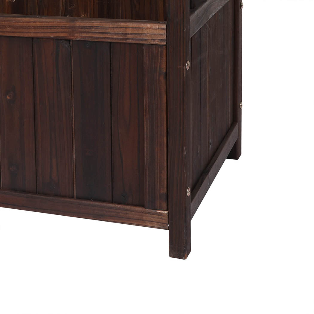 Levede Outdoor Storage Box Garden Bench-1919892870278549509