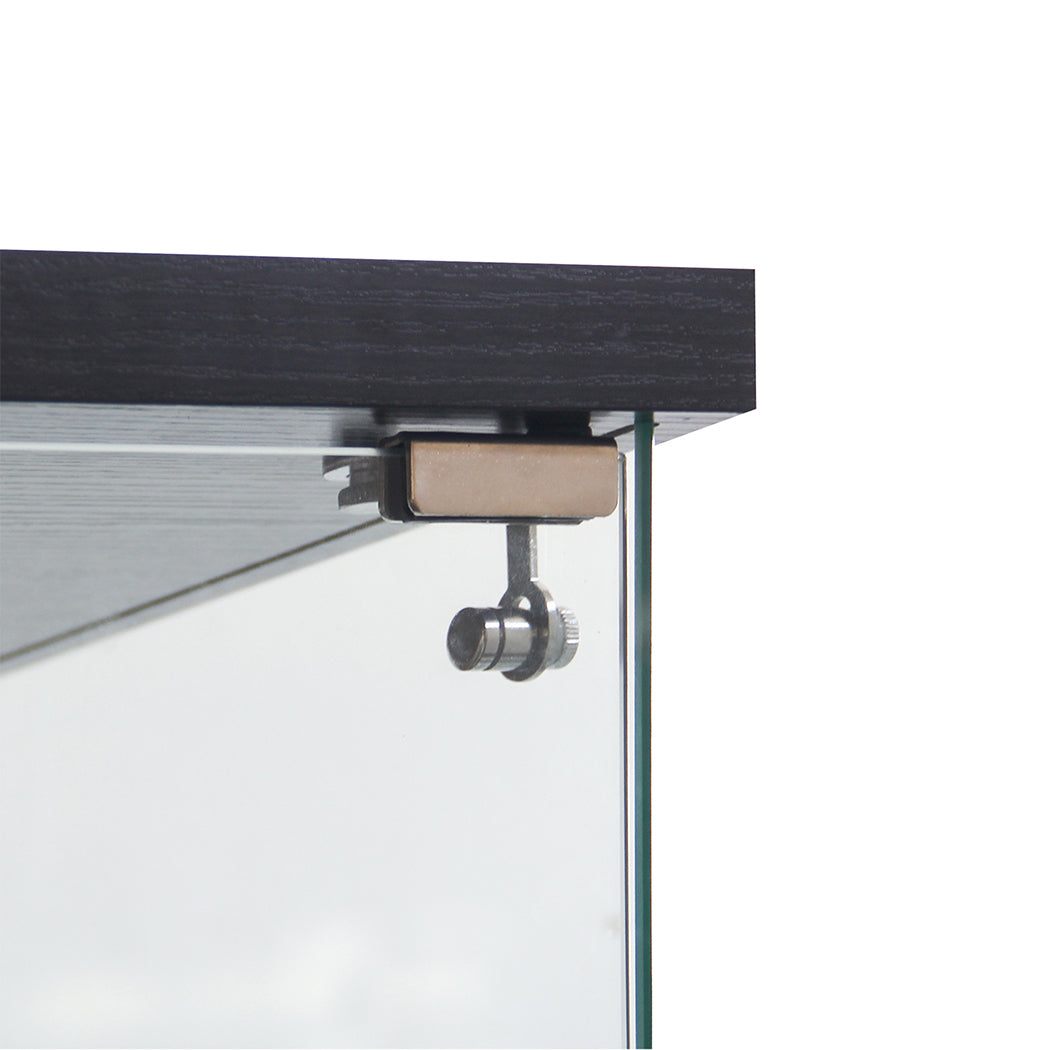 Stacked 169cm Tall Glass Display Cabinet 4 Tier-1954802399965220869