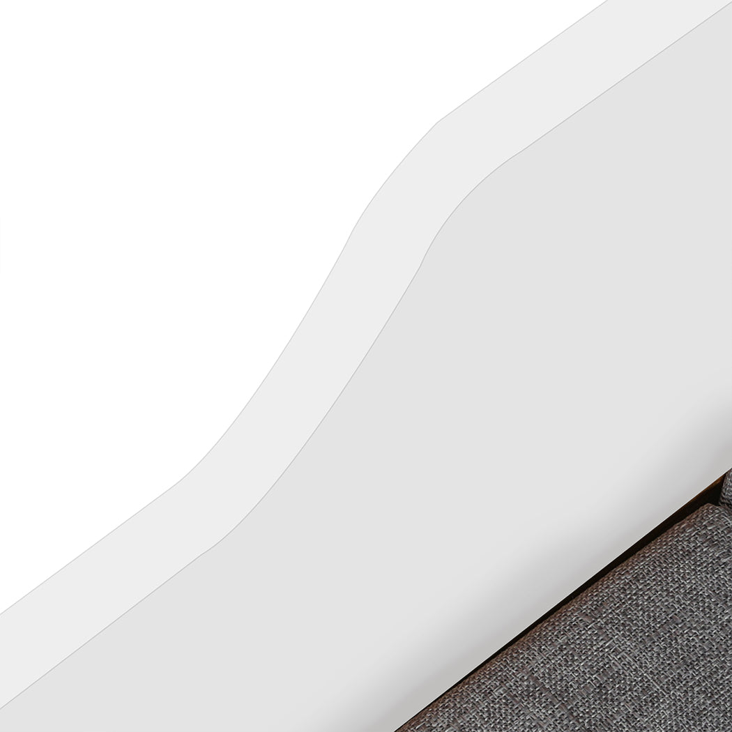 Levede Kids Bookcase Toys Box Shelf White-1954802614847803397