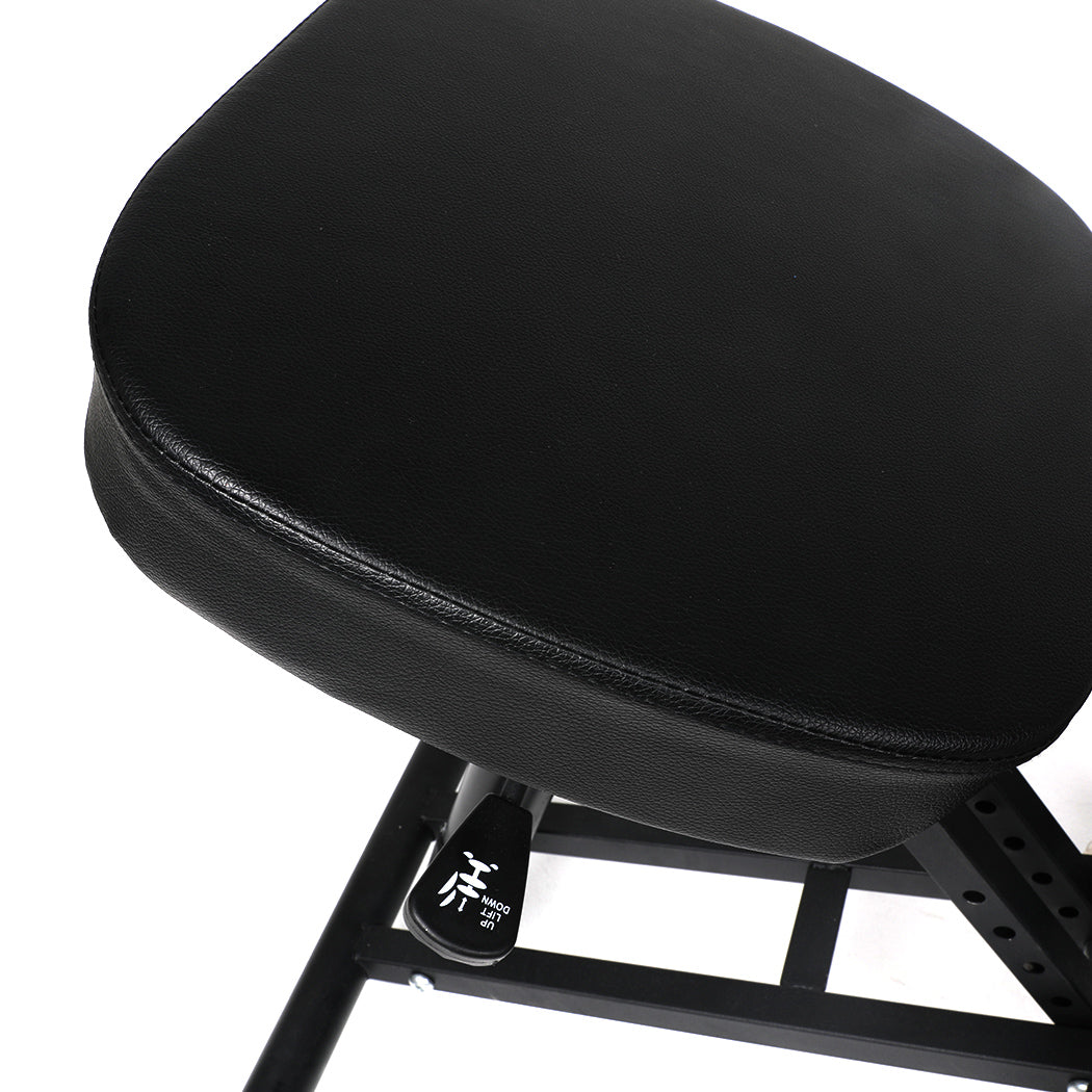 Levede Kneeling Chair Computer Ergonomic Black-1954803009447923717
