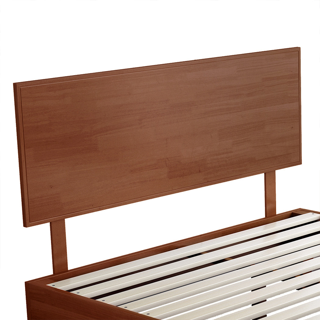 Levede Queen Rubberwood Bed Frame-1910113212540522501