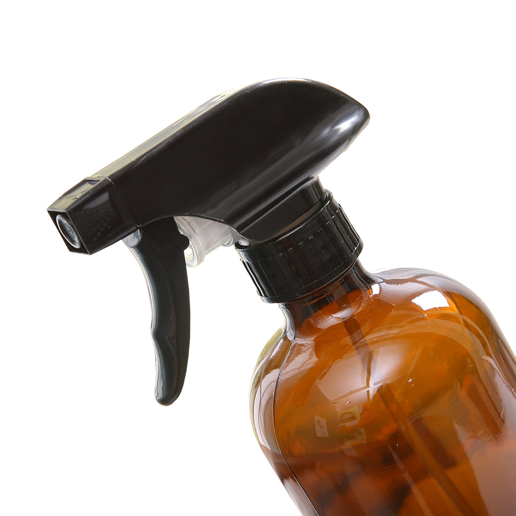 4x 500ml Amber Glass Spray Bottles Trigger-1954802900677038085